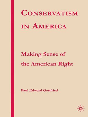 cover image of Conservatism in America